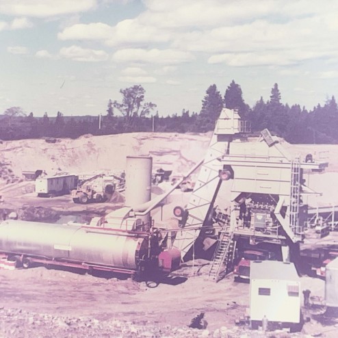 Cedarapids Asphalt Batch Plant Lake Charlotte Hfx Co 1975 2