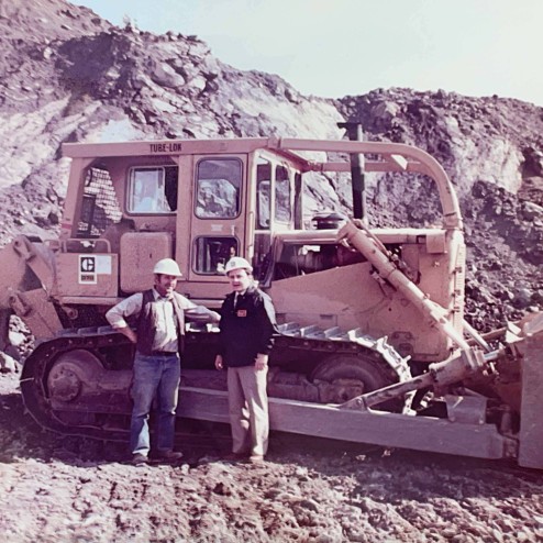 MacLellans Mtn 1981 D7 Dozer reduced